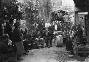 Preservation Hall History - Courtyard Jam Session circa 1960