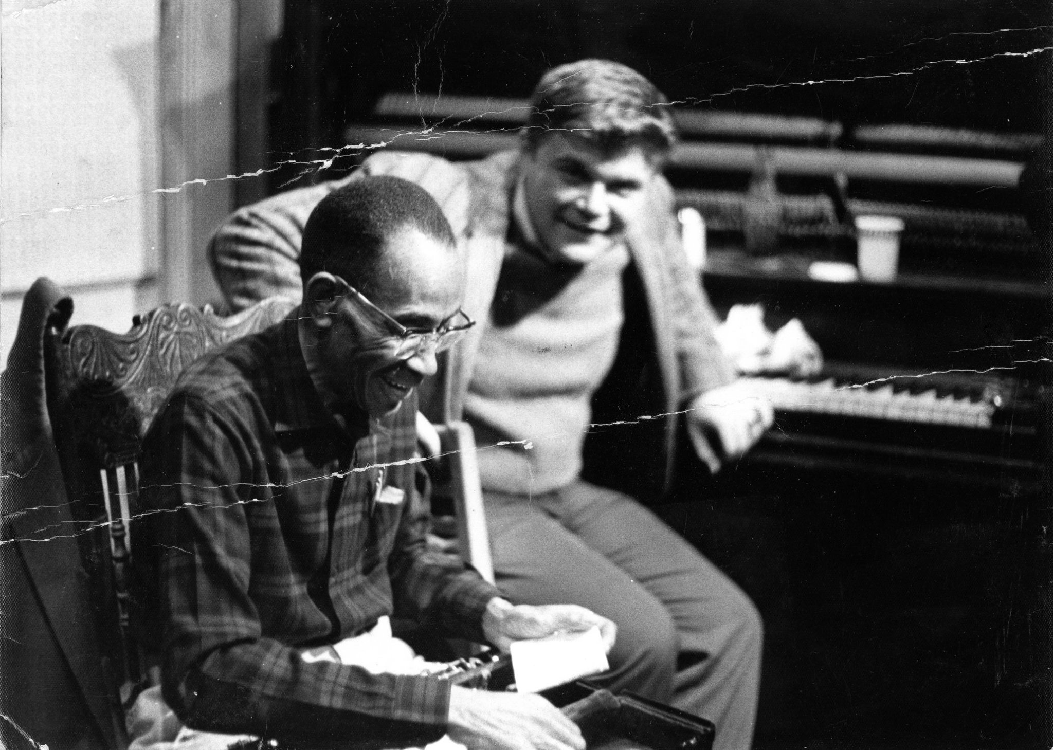 George Lewis and Allan Jaffe photo by Grauman Marks